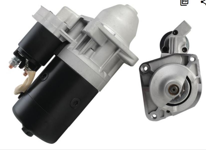 MOTOR PARTIDA 9 DENTES 12V FIAT DUCATO - MP20538 EURO