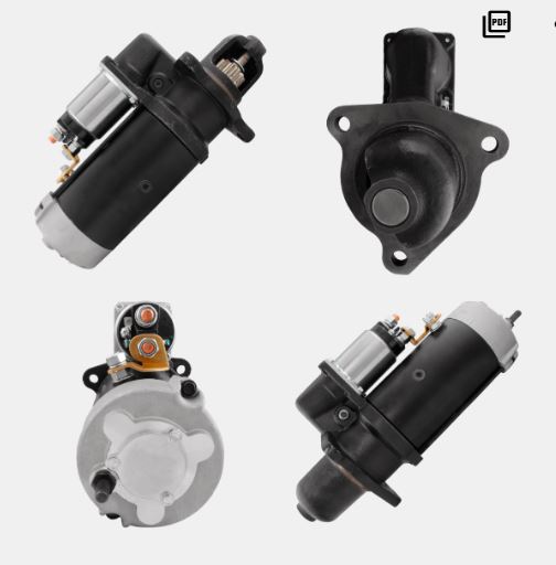 MOTOR DE PARTIDA 24V J.E 12 DENTES MERCEDES BENZ 1941  19335  - EURO 20839