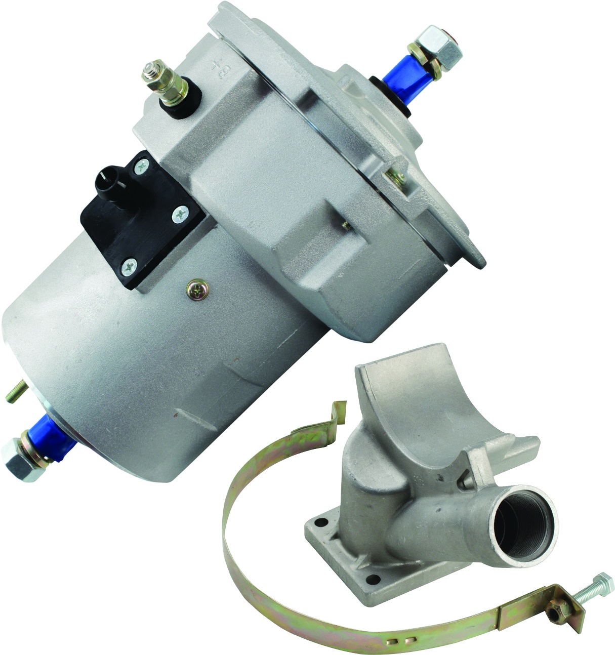 ALTERNADOR 12V 55 AMPERES COMPLETO COM SUPORTE E CINTA VOLKSWAGEN FUSCA KOMBI 1969 A 2005 - 70003NC EURO