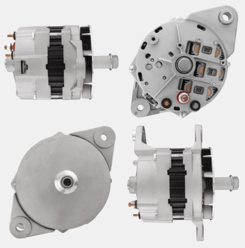 ALTERNADOR 24V 70A SEM POLIA MODELO 22SI CASE PA CARREGADORA - MP70623 EURO