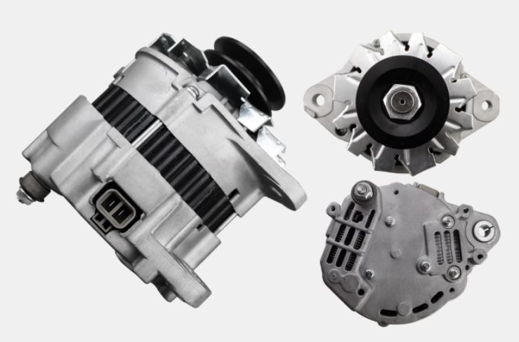ALTERNADOR MITSUBISHI 24V 50 AMPERES CATERPILLAR ESCAVADEIRA 320 320B - EURO 70639