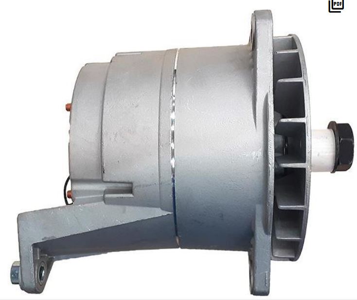 ALTERNADOR 24V 140 AMPERES SEM POLIA MERCEDES-BENZ O400,O500 - MP70655 EURO