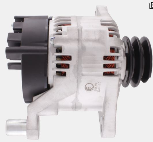 ALTERNADOR 12V 120A COM POLIA NEW HOLLAND TRATOR - MP70679 EURO