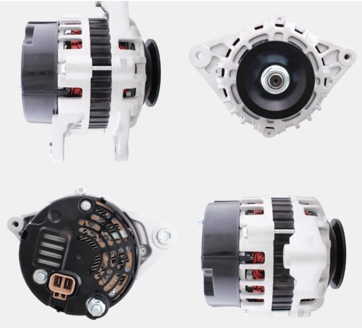 ALTERNADOR 12V 90A COM POLIA SIMPLES BOBCAT CARREGADEIRA - MP70729 EURO