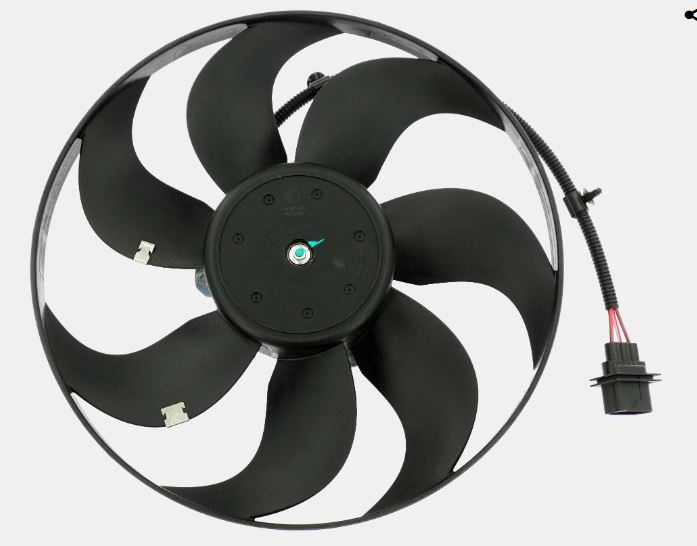 ELETROVENTILADOR VW GOLF BORA POLO  1.6 2.0   AUDI A3 1.8  COM AR - EURO - EV101055