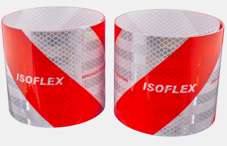 FAIXA REFLETIVA PARA-CHOQUE TRASEIRA  -  EURO FIR0002