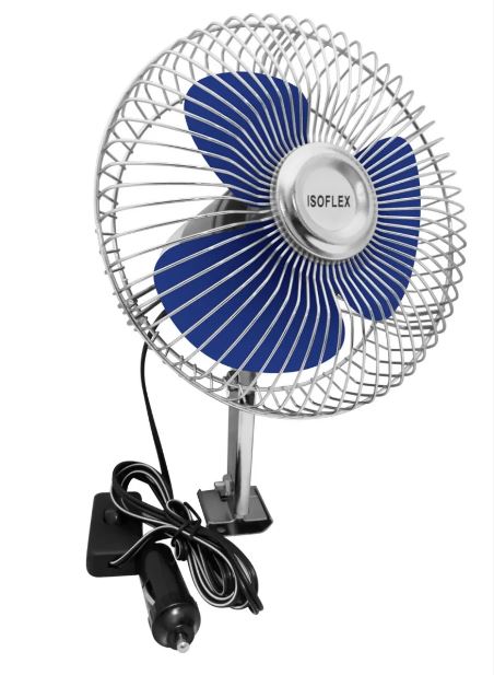 VENTILADOR 8 POLEGADAS 12 VOLTS UNIVERSAL - VP80012