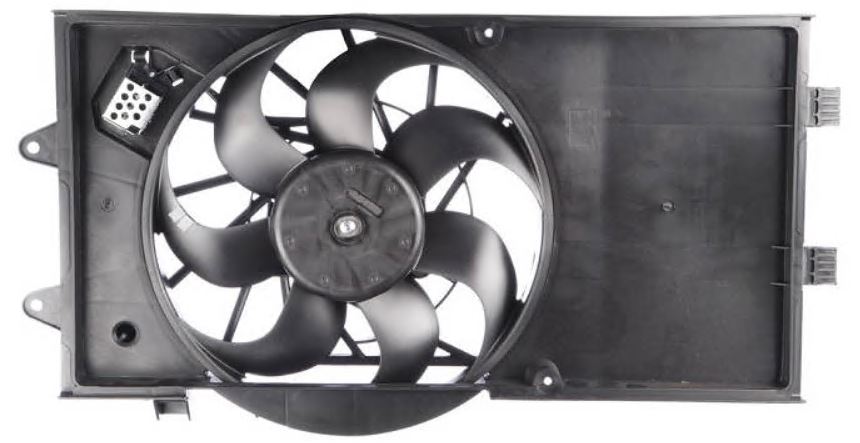 ELETROVENTILADOR GM CORSA CLASSIC 2010.. C/DEFLETOR (MULTI QUALITA)- MQ0812