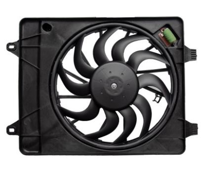 ELETROVENTILADOR COM DEFLETOR FIAT MOBI, STRADA - MQ0928 MULTIQUALITA