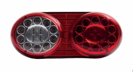 LANTERNA TRASEIRA CARRETA RANDON UNIVERSAL BIVOLT LADO ESQUERDO LED - MQ1101 MULTIQUALITA