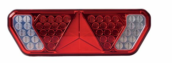 LANTERNA TRASEIRA CARRETA GUERRA UNIVERSAL 12V E 24V LADO DIREITO LED - MQ1106 MULTIQUALITA