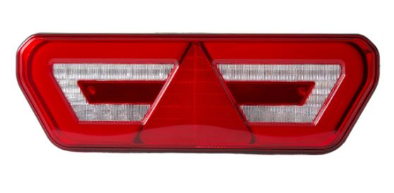 LANTERNA TRASEIRA CARRETA GUERRA DIAMOND UNIVERSAL 12V E 24V LADO ESQUERDO LED - MQ1107 MULTIQUALITA