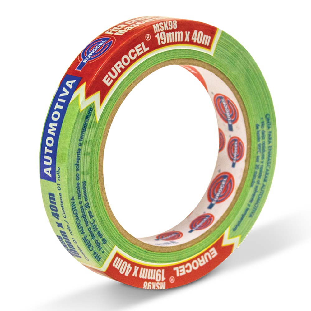 FITA CREPE AUTOMOTIVA PARA PINTURA EUROC