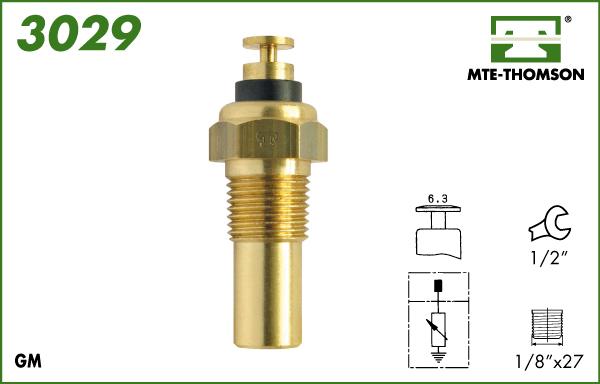 SENSOR DE TEMPERATURA GM CORSA/ASTRA/MONZA/CHETETTE - MTE3029