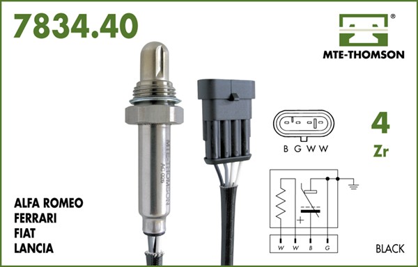 SENSOR OXIGENIO SONDA LAMBDA FIAT PALIO FIRE - MTE 7834.440.035