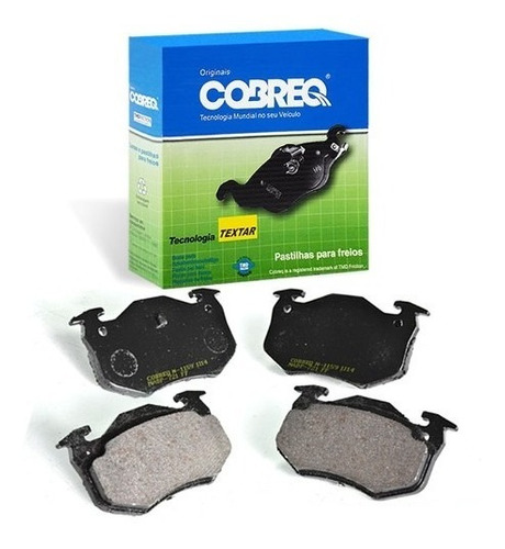 PASTILHA DE FREIO TRASIRA PEUGEOT/RENAULT CLIO/206/207 APOS 2008 - N-1159 COBREQ