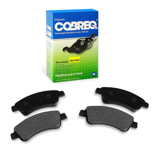 PASTILHA DE FREIO DIANTEIRA PEUGEOT/CITROEN C3/C4/206/207 - N-1166 COBREQ