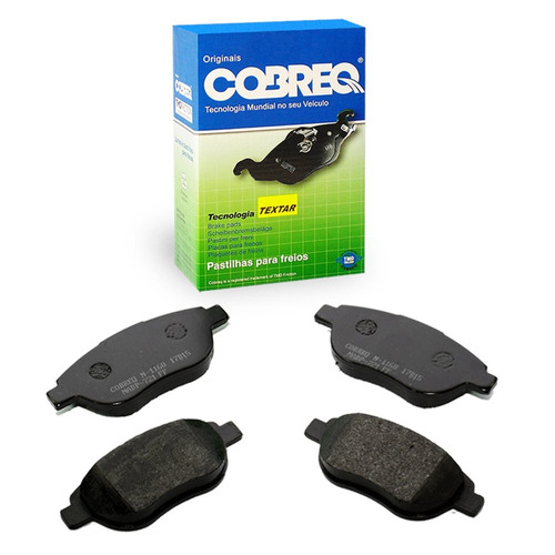 PASTILHA DE FREIO DIANTEIRA PEUGEOT/CITROEN C3/C4/307/2008 APOS 2001 - N-1168 COBREQ