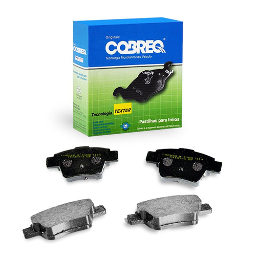 PASTILHA DE FREIO TRASEIRA CITROEN/PEUGEOT - N-1188 COBREQ