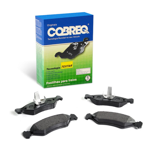 PASTILHA DE FREIO DIANTEIRA FORD FIESTA 1996-2009 - N-136 COBREQ