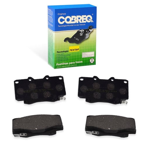 PASTILHA DE FREIO DIANTEIRA TOYOTA HILUX 4X2 4X4 2005-2009 - N-1360 COBREQ