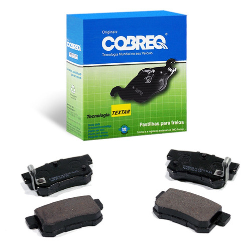 PASTILHA DE FREIO TRASEIRA HONDA NEW CIVIC/ACCORD APOS 1993 - N-1372 COBREQ