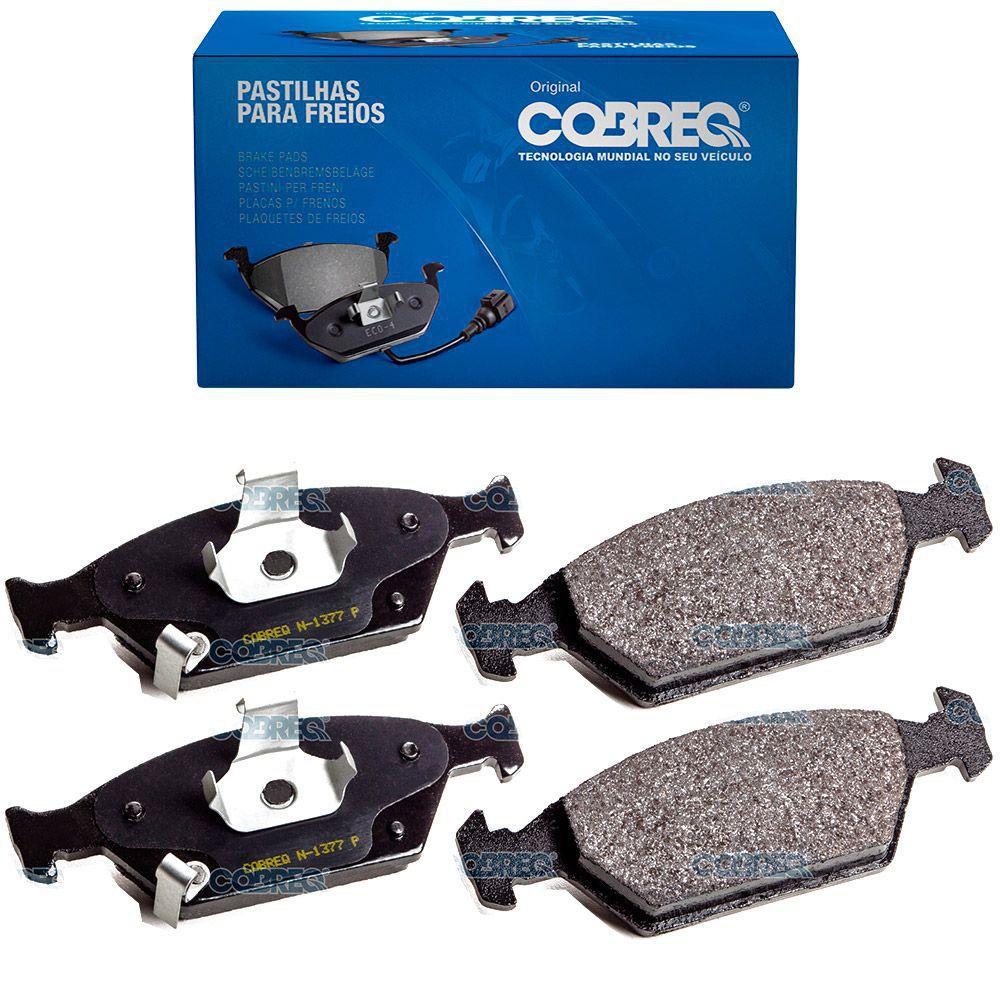 PASTILHA DE FREIO DIANTEIRA HONDA FIT/CITY APOS 2009 - N-1377 COBREQ 