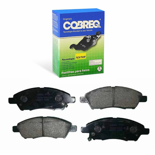 PASTILHA DE FREIO DIANTEIRA NISSAN MARCH/TIIDA APOS 2005 - N-1426 COBREQ