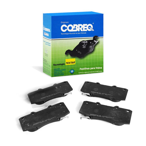 PASTILHA DE FREIO DIANTEIRA TOYOTA HILUX 4X4 APOS 2012 - N-1447 COBREQ 