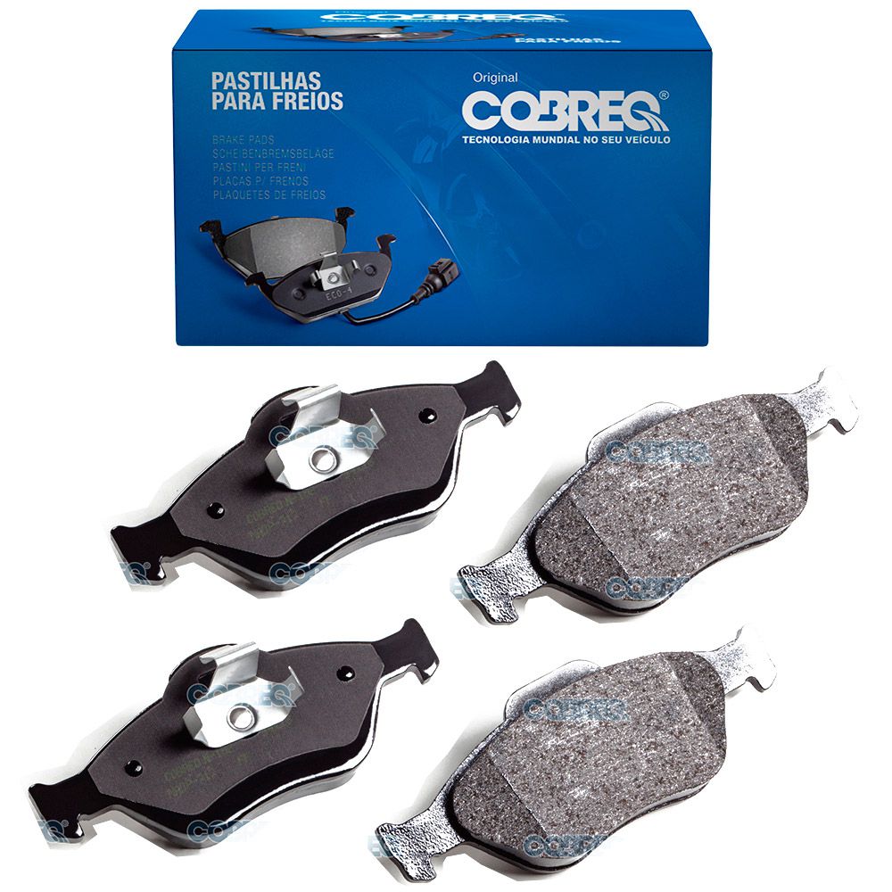 PASTILHA DE FREIO DIANTEIRA FORD FIESTA/ECOSPORT 1999 A 2009 - N-152 COBREQ