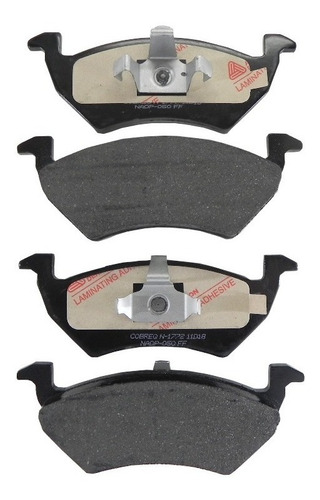 PASTILHA DE FREIO DIANTEIRA VOLKSWAGEN UP APOS 2014 - N-1772 COBREQ