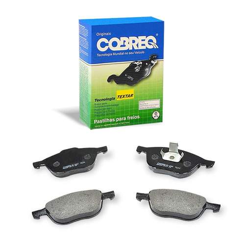 PASTILHA DE FREIO DIANTEIRA FORD ECOSPORT AUTOMATIC 2005 A 2009 - N-192 COBREQ