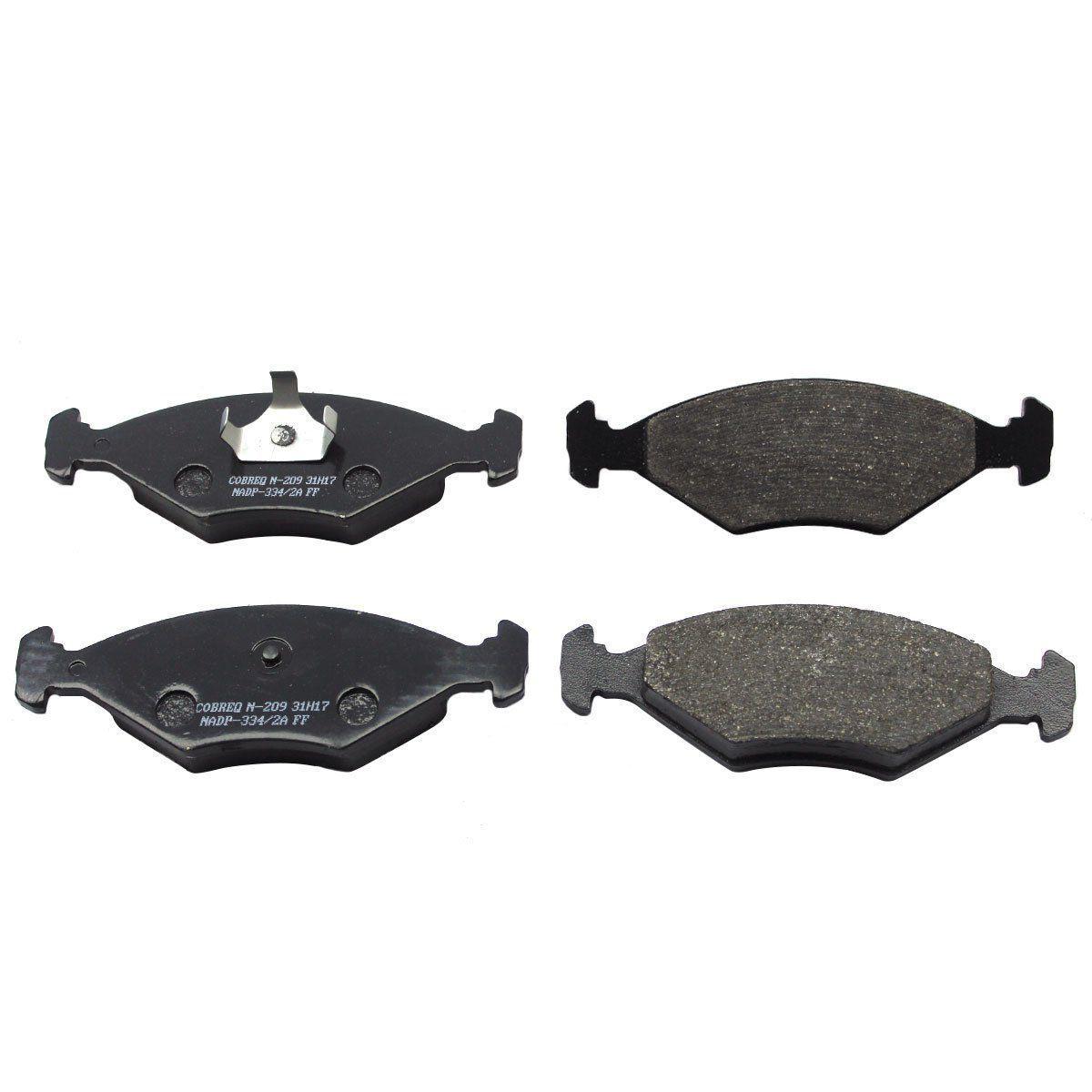 PASTILHA DE FREIO DIANTEIRA VOLKSWAGEN GOL 1996-2000 -  N-209 COBREQ