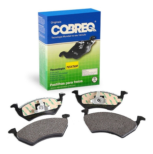 PASTILHA DE FREIO DIANTEIRA VOLKSWAGEN GOL G5/G6/G7  - N-286 COBREQ