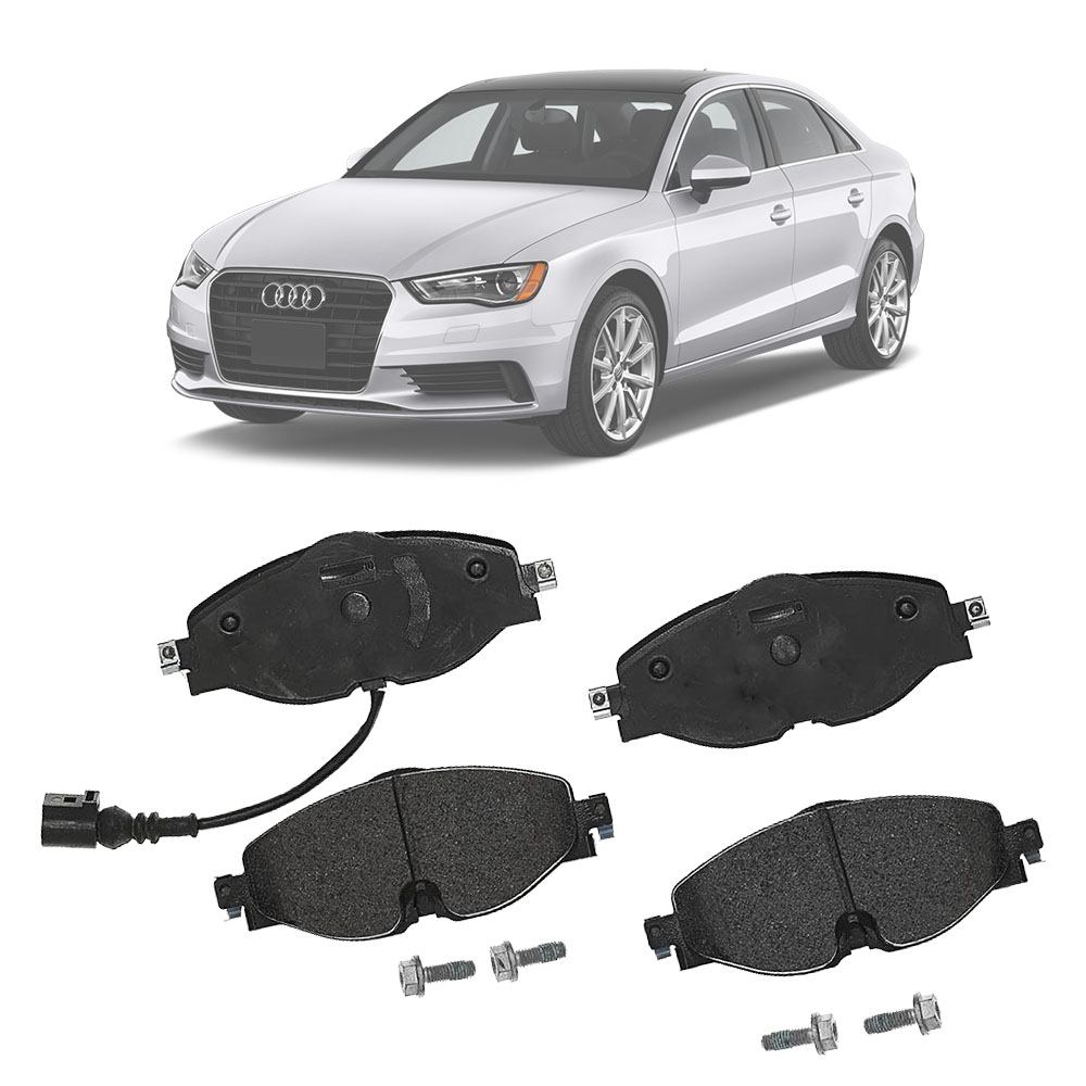PASTILHA DE FREIO DIANTEIRA VOLKSWAGEN/AUDI GOLF/A3 APOS 2012 - N-298 COBREQ