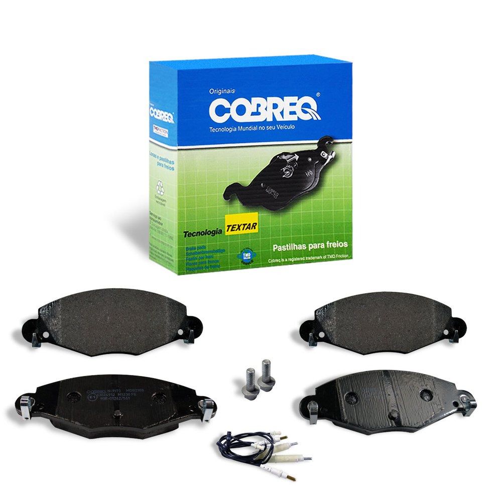 PASTILHA DE FREIO DIANTEIRA GM SPIN/COBALT - N-305 COBREQ