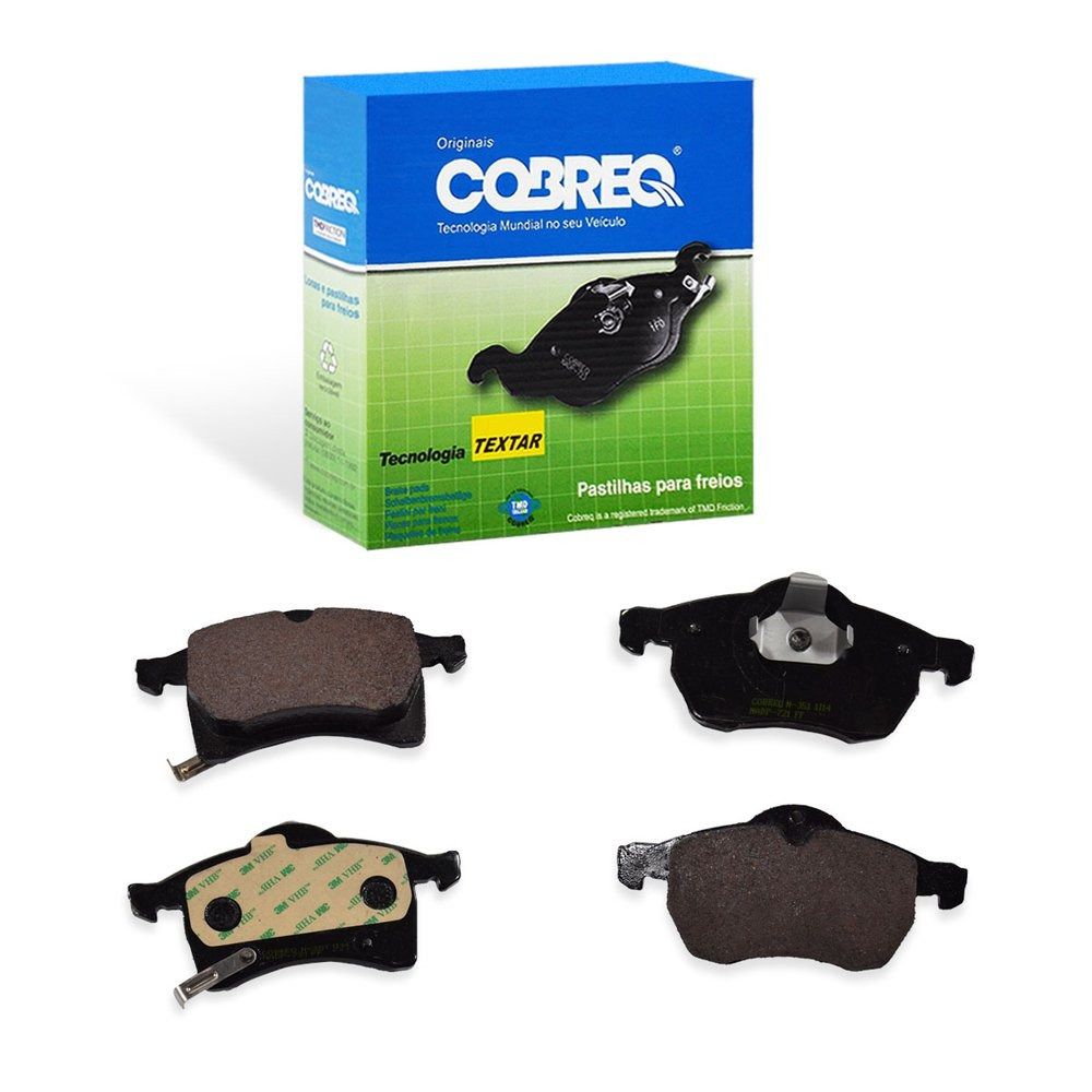 PASTILHA DE FREIO DIANTEIRA GM VECTRA/MERIVA/ASTRA 2010 A 2012 - N-373 COBREQ