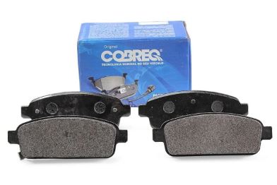 PASTILHA DE FREIO TRASEIRO CRUZE HATCH/SEDAN LT/LTZ 2010 A 2017 - N-387 COBREQ