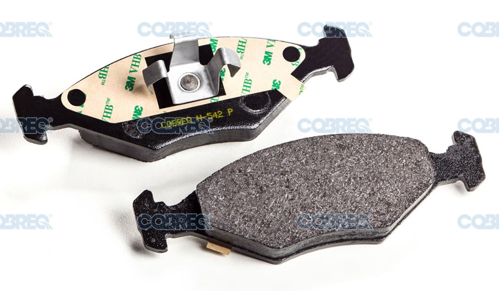 PASTILHA DE FREIO DIANTEIRA FIAT UNO MILLE / ECONOMY APOS 2009 - N-542 COBREQ