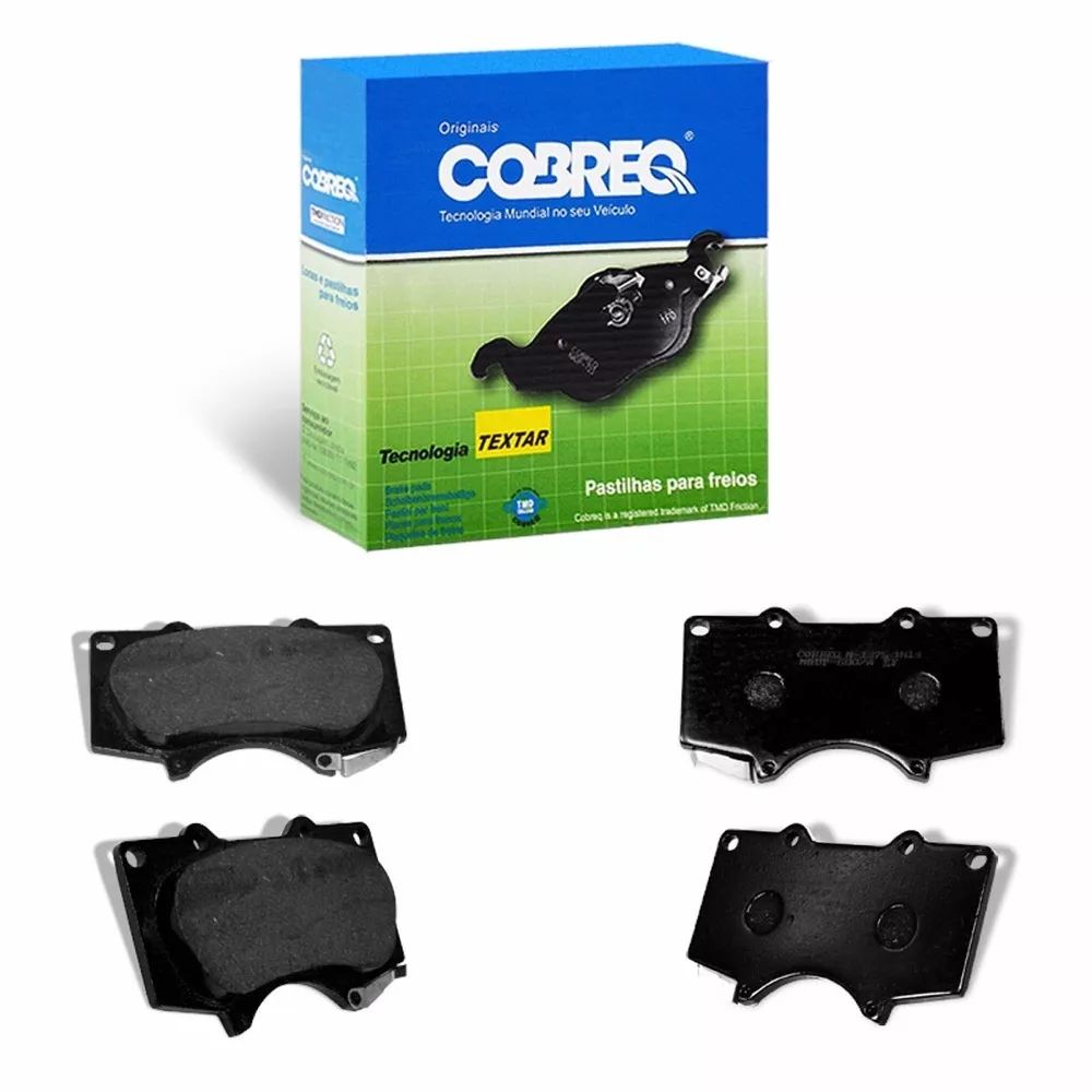 PASTILHA DE FREIO TOYOTA HILUX APOS 2008 -  N-1375 COBREQ