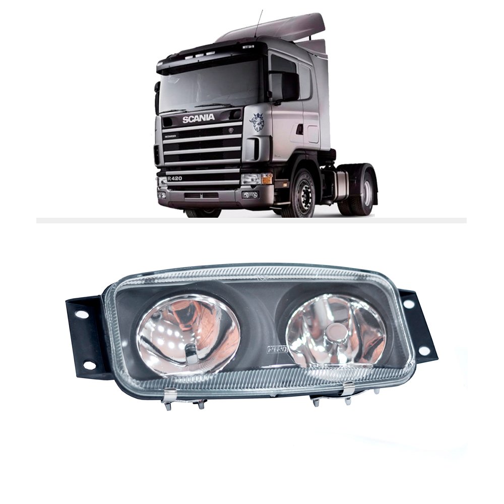 FAROL AUXLIAR DA SCANIA 124 L.D - NINO- NF164