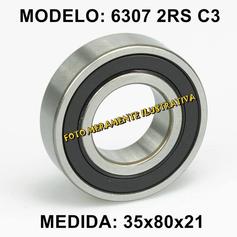 ROLAMENTO 6307 2RS - NZT63072RS  