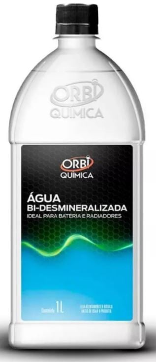 ORB AGUA DESMINERALIZADA P/BATERS E RADI