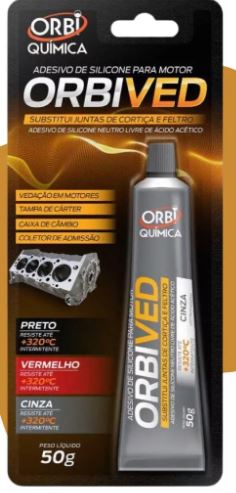 SILIC ALTA TEMP CINZA ORBI QUIMIC