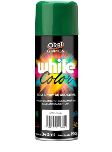 TINTA ORBISTRAY SPRAY VERDE 340ML/220G
