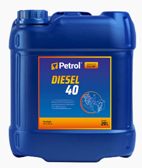 OLEO PETROL DIESEL SAE 40 API CF4 20 LITROS - PET212906 PETROL