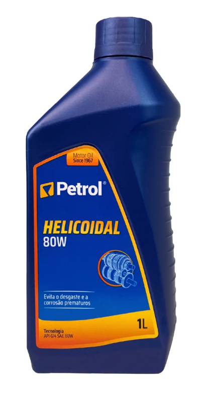 OLEO PETROL HELICOIDAL 80W API GL4 1 LITRO - PET278215 PETROL