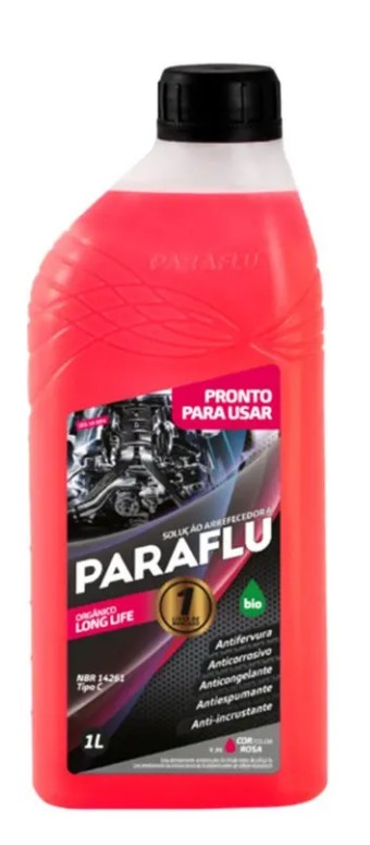 ADITIVO PARA RADIADOR PRONTO USO PARAFLU ORGANICO ROSA - PF10.3004 PARAFLU