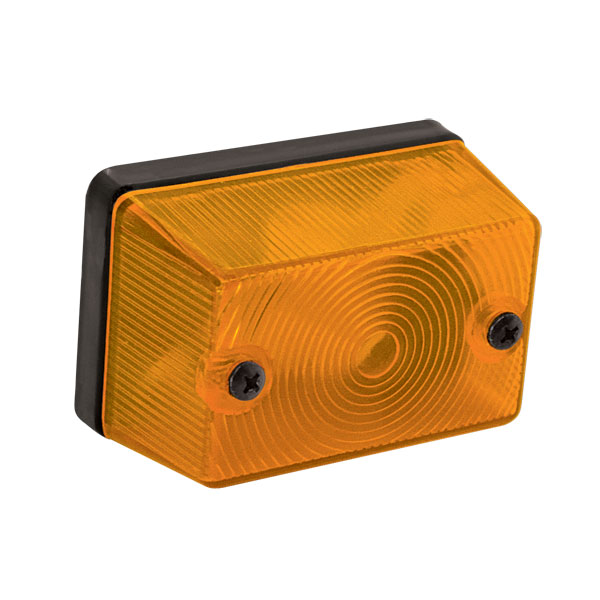 LANTERNA RETANGULAR UNIVERSAL AMARELA  - PRL04160001 