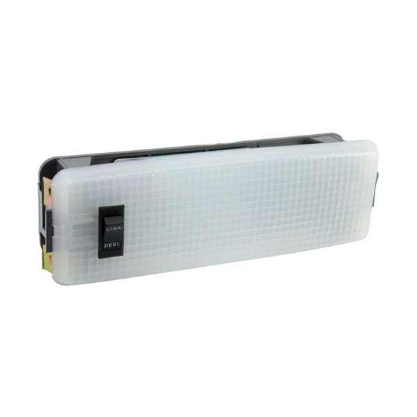 LENTE PARA LANTERNA PL0428 COM  INTERRUPTOR BRANCO - PRL04292014 